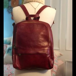 Authentic Vera Pelle Italy backpack